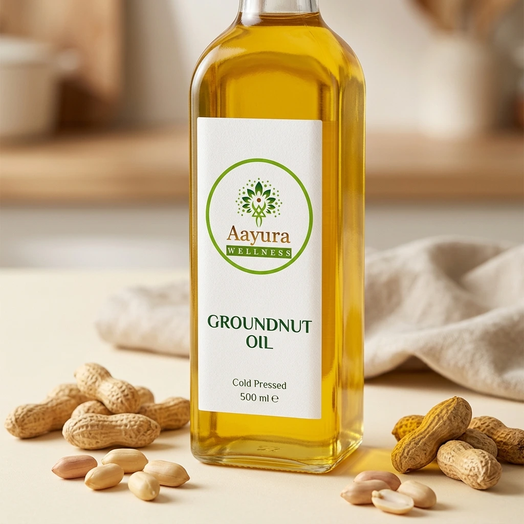 Cold Pressed Groundnut Oil